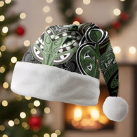 Aotearoa Iwi Ngati Awa Personalised Christmas Santa Hat Maori Kowhaiwhai Pattern