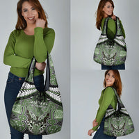 Aotearoa Iwi Ngati Awa Grocery Bag Maori Kowhaiwhai Pattern