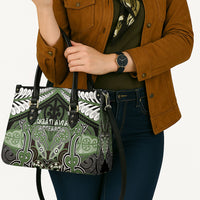 Aotearoa Iwi Ngati Awa Leather Bag Maori Kowhaiwhai Pattern