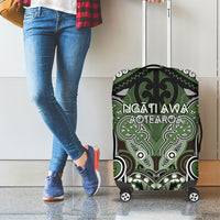 Aotearoa Iwi Ngati Awa Luggage Cover Maori Kowhaiwhai Pattern