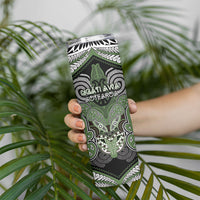 Aotearoa Iwi Ngati Awa Personalised Skinny Tumbler Maori Kowhaiwhai Pattern
