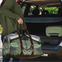 Aotearoa Iwi Ngati Awa Travel Bag Maori Kowhaiwhai Pattern