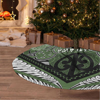 Aotearoa Iwi Ngati Awa Tree Skirt Maori Kowhaiwhai Pattern