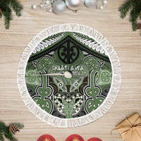 Aotearoa Iwi Ngati Awa Tree Skirt Maori Kowhaiwhai Pattern