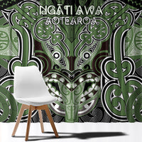 Aotearoa Iwi Ngati Awa Window Curtain Maori Kowhaiwhai Pattern