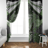 Aotearoa Iwi Ngati Awa Window Curtain Maori Kowhaiwhai Pattern