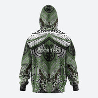 Aotearoa Iwi Ngati Awa Personalised Zip Hoodie Maori Kowhaiwhai Pattern