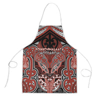 Aotearoa Iwi Rongowhakaata Apron Maori Kowhaiwhai Pattern
