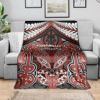 Aotearoa Iwi Rongowhakaata Blanket Maori Kowhaiwhai Pattern