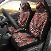 Aotearoa Iwi Rongowhakaata Car Seat Cover Maori Kowhaiwhai Pattern