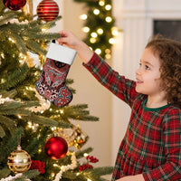 Aotearoa Iwi Rongowhakaata Personalised Christmas Stocking Maori Kowhaiwhai Pattern