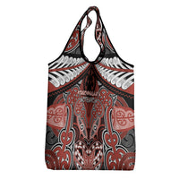 Aotearoa Iwi Rongowhakaata Grocery Bag Maori Kowhaiwhai Pattern