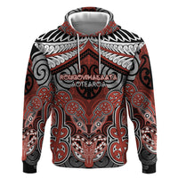 Aotearoa Iwi Rongowhakaata Personalised Hoodie Maori Kowhaiwhai Pattern