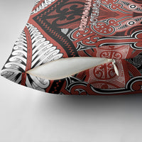 Aotearoa Iwi Rongowhakaata Pillow Cover Maori Kowhaiwhai Pattern