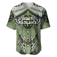 Aotearoa Iwi Ngati Raukawa Personalised Baseball Jersey Maori Kowhaiwhai Pattern