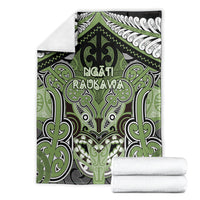 Aotearoa Iwi Ngati Raukawa Blanket Maori Kowhaiwhai Pattern