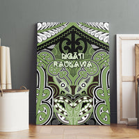 Aotearoa Iwi Ngati Raukawa Canvas Wall Art Maori Kowhaiwhai Pattern