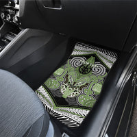 Aotearoa Iwi Ngati Raukawa Personalised Car Mats Maori Kowhaiwhai Pattern