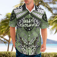 Aotearoa Iwi Ngati Raukawa Personalised Hawaiian Shirt Maori Kowhaiwhai Pattern