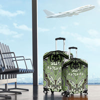 Aotearoa Iwi Ngati Raukawa Luggage Cover Maori Kowhaiwhai Pattern