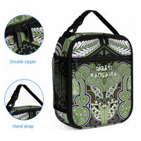 Aotearoa Iwi Ngati Raukawa Lunch Bag Maori Kowhaiwhai Pattern
