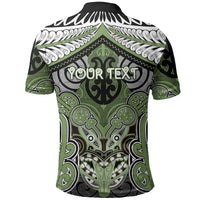 Aotearoa Iwi Ngati Raukawa Personalised Polo Shirt Maori Kowhaiwhai Pattern