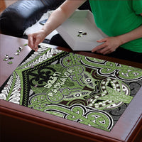 Aotearoa Iwi Ngati Raukawa Puzzle Maori Kowhaiwhai Pattern