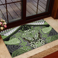 Aotearoa Iwi Ngati Raukawa Rubber Doormat Maori Kowhaiwhai Pattern