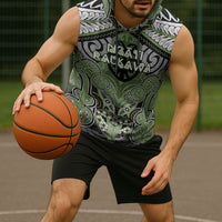 Aotearoa Iwi Ngati Raukawa Personalised Sleeveless Hoodie Maori Kowhaiwhai Pattern