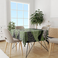 Aotearoa Iwi Ngati Raukawa Tablecloth Maori Kowhaiwhai Pattern