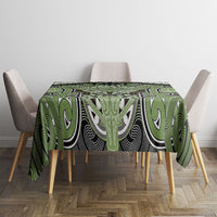 Aotearoa Iwi Ngati Raukawa Tablecloth Maori Kowhaiwhai Pattern