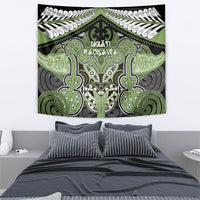 Aotearoa Iwi Ngati Raukawa Tapestry Maori Kowhaiwhai Pattern