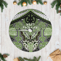 Aotearoa Iwi Ngati Raukawa Tree Skirt Maori Kowhaiwhai Pattern
