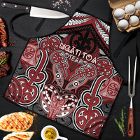 Aotearoa Iwi Ngati Toa Apron Maori Kowhaiwhai Pattern