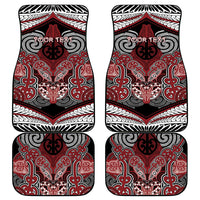 Aotearoa Iwi Ngati Toa Personalised Car Mats Maori Kowhaiwhai Pattern