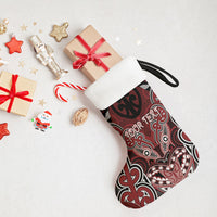 Aotearoa Iwi Ngati Toa Personalised Christmas Stocking Maori Kowhaiwhai Pattern