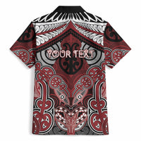 Aotearoa Iwi Ngati Toa Personalised Hawaiian Shirt Maori Kowhaiwhai Pattern