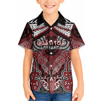 Aotearoa Iwi Ngati Toa Personalised Hawaiian Shirt Maori Kowhaiwhai Pattern