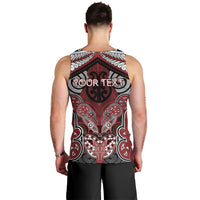 Aotearoa Iwi Ngati Toa Personalised Men Tank Top Maori Kowhaiwhai Pattern