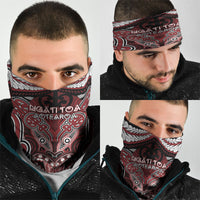 Aotearoa Iwi Ngati Toa Neck Gaiter Maori Kowhaiwhai Pattern