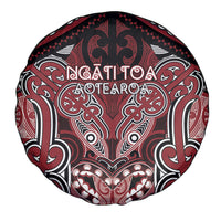 Aotearoa Iwi Ngati Toa Spare Tire Cover Maori Kowhaiwhai Pattern