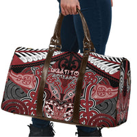 Aotearoa Iwi Ngati Toa Travel Bag Maori Kowhaiwhai Pattern