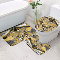 Aotearoa Iwi Ngati Tama Bathroom Set Maori Kowhaiwhai Pattern