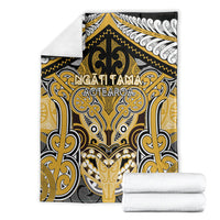 Aotearoa Iwi Ngati Tama Blanket Maori Kowhaiwhai Pattern