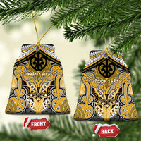 Aotearoa Iwi Ngati Tama Personalised Ceramic Ornament Maori Kowhaiwhai Pattern
