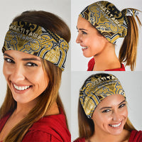 Aotearoa Iwi Ngati Tama Neck Gaiter Maori Kowhaiwhai Pattern