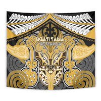 Aotearoa Iwi Ngati Tama Tapestry Maori Kowhaiwhai Pattern