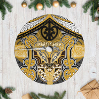 Aotearoa Iwi Ngati Tama Tree Skirt Maori Kowhaiwhai Pattern