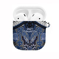 Aotearoa Iwi Ngati Tuwharetoa AirPods Case Maori Kowhaiwhai Pattern