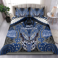 Aotearoa Iwi Ngati Tuwharetoa Bedding Set Maori Kowhaiwhai Pattern
